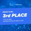 RateMyApprenticeship / Department for Education - Top 50 SME Apprenticeship Employers 2025 - Agriculture, Environmental & Animal Care Sector - 3rd Place